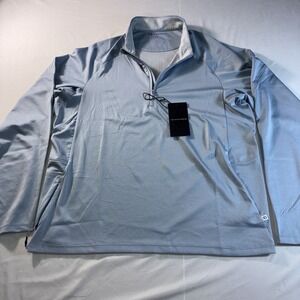 Seven Diamonds 7D A-Game 1/4 Zip Pullover Athletic Golf Shirt Men's XXL NWT